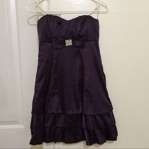Strapless Mini Dress